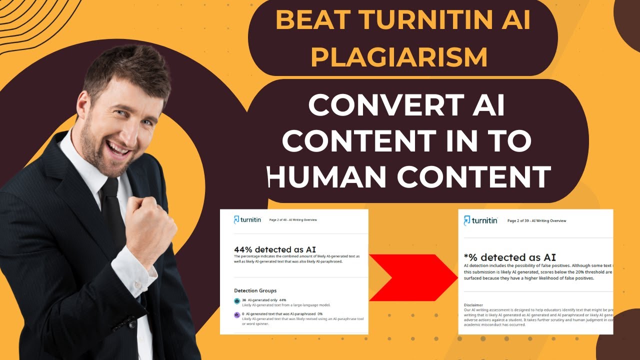 Beat Turnitin AI Detection |Step by step procedure to reduce AI ...