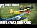 Breakfast Bombers - FT Simple Storch | Flite Test