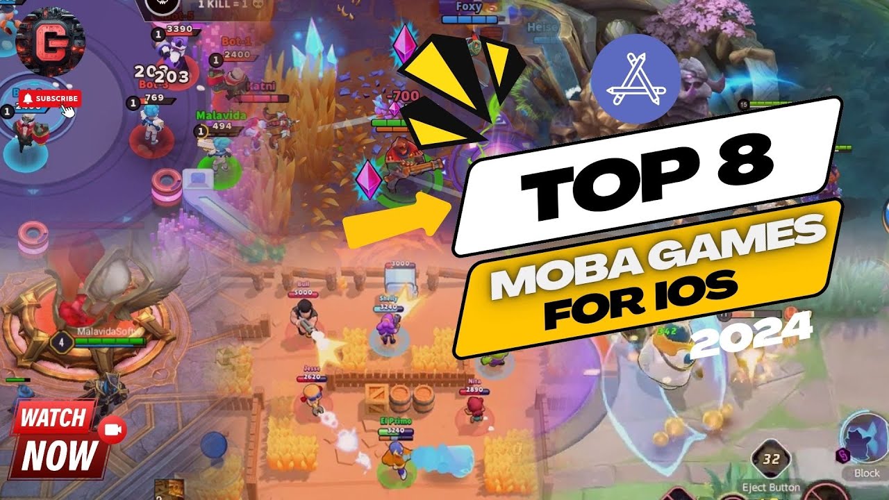 Top 8 MOBA Games for iOS in 2024 | New Best Multiplayer Online Battle ...