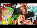 VINCIAMO 100 MILA EURO: SCHERZO divertentissimo ad un nostro amico!
