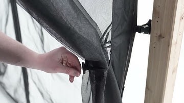 Toja Tip - Mosquito Net Zipper Doors