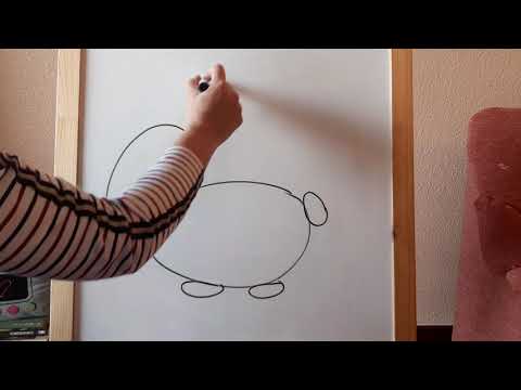 Video: Cum Să Desenezi Un Iepure în Etape