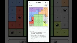 Queen #525  | 07-Oct-2025 LinkedIn games solution! Play along! #linkedin #linkedingames #queen