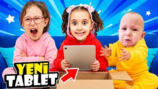 BANU ALYA YENİ TABLET İSTEDİ !! ANNESİ DEV SÜRPRİZ YAPTI !! BAHAR BANU ALYA ASEL MİRA !