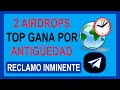 2 AIRDROPS TOP DE TELEGRAM PAGANDO POR ANTIGÜEDAD | RECLAMA YA TU TOKENS QUEDAN 3 DIAS $DOGS $B |