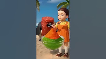 Squid Game AI Korean Snack Popping Candy ASMR #squidgame #squidgame2 #ai #asmr #sigmaboy