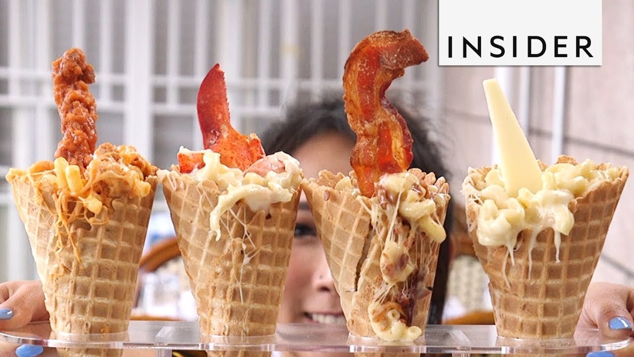 Mac and Cheese Cone YouTube