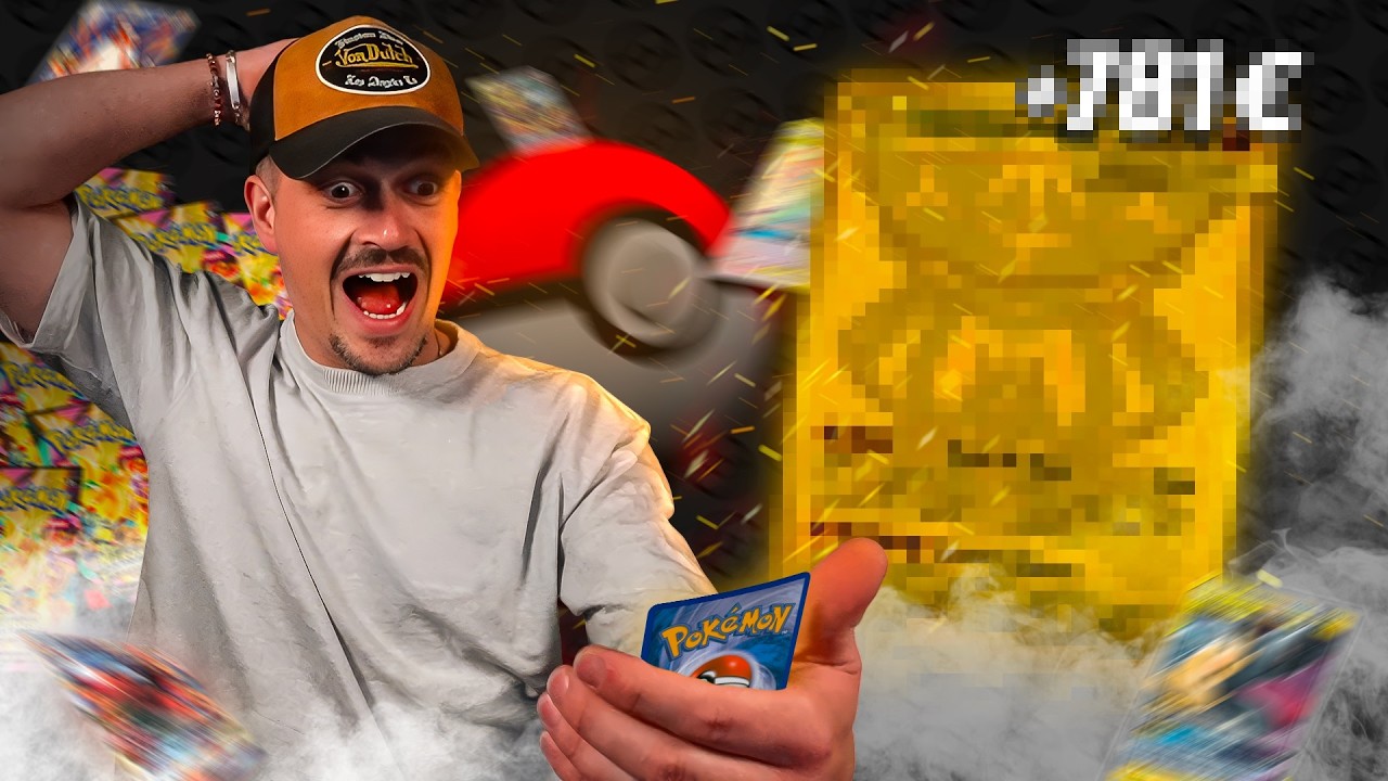 J'AI OUVERT 50 BOOSTERS POKÉMON !! (On a hit des vrais trucs !)