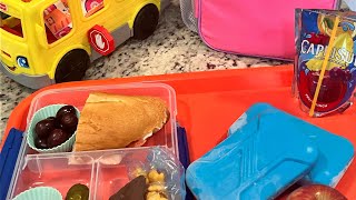 Back to School Lunchbox | Realistic Packed Lunch | Getting Ready for Back To School