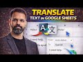 Auto Translate Text in Google Sheets - Translate English to Hindi, Spanish & More in Google Sheets