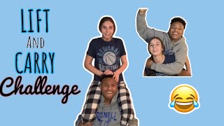 COUPLES LIFT AND CARRY CHALLENGE!!!