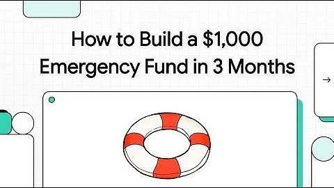 How to Build a $1,000 Emergency Fund in 3 Months | Your Path to Financial Security!