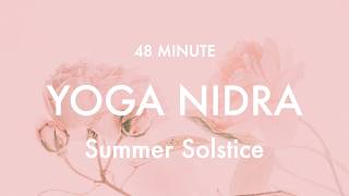Summer Solstice Yoga Nidra | Resting in the Heart of Summer