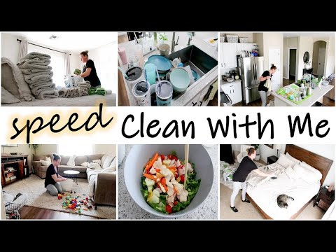 SPEED CLEAN WITH ME - MUSIC ONLY - CLEANING MOTIVATION 2022 - Intentful Spaces