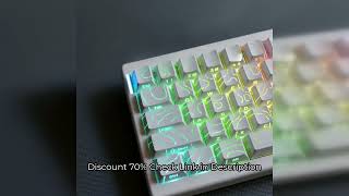 2025 Super Contour Pbt Keycaps Side Glow Light Mechanical Keyboard Original Factory Height For 6168