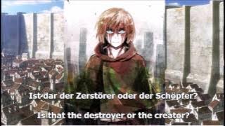 Attack on Titan - Bauklötze (German and English Lyrics)