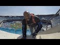 Climbing Through The Abandoned Pontiac Silverdome Ruins: Bike Life Detroit