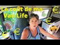 Cot de ma van life en fourgon amnag