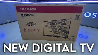 Unboxing & Review Sharp 2T-C32GD1500I New Digital TV 2024