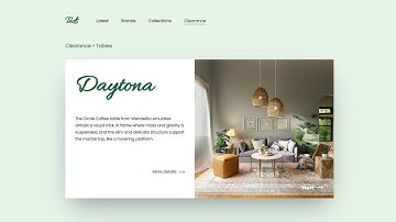 Table Flipping Website Slider Design - HTML -CSS -JavaScript