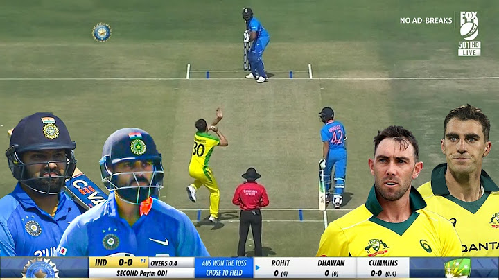 INDIA VS AUSTRALIA 2ND ODI 2020 FULL MATCH HIGHLIGHTS |  MOST SHOCKING MATCH EVER ROHIT KOHLI DHAWAN