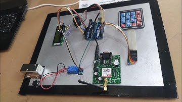 Keypad based door lock security system using gsm / Arduino based locker system using keypad 4x4