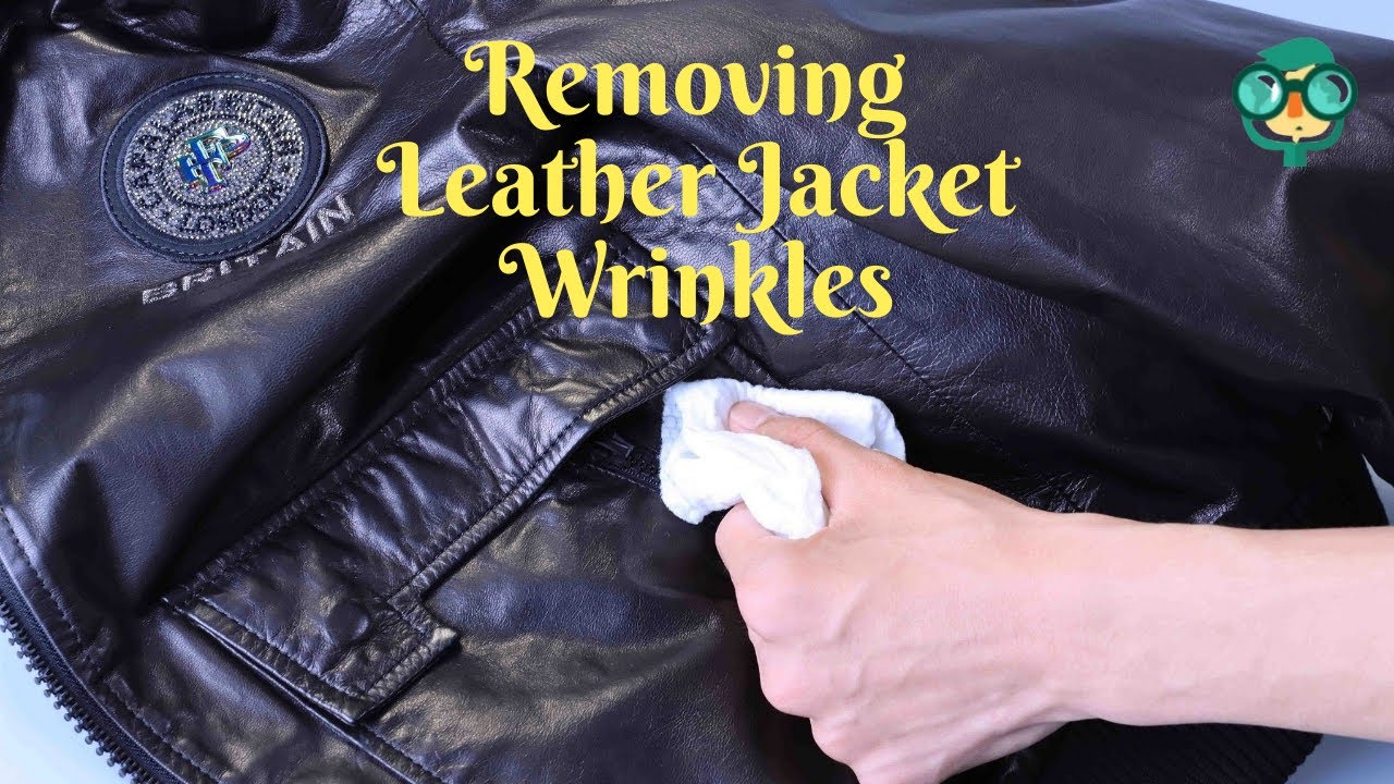 How to Remove Wrinkles from Leather Jackets? How to Get Wrinkles Out of ...