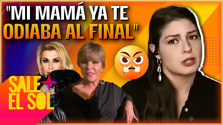 ¡Romina, hija de Dulce, FURIOSA contra Ofelia Cano! | Sale el Sol