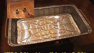 How to Set up Skorr Wire Chafing Stands for your Party, keeping food hot for hours.