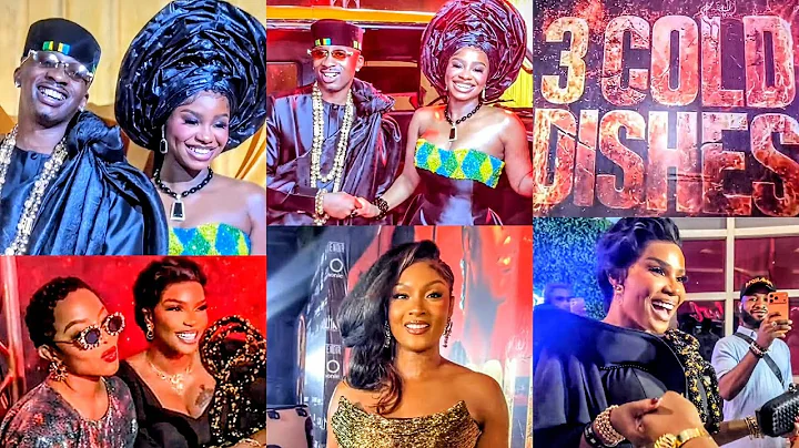 Osas Ighdaro,Priscilla Ojo, Juma Jux & Others Step Out For The Premiere Of Burna Boy's 3 COLD DISHES