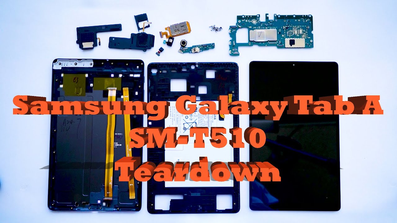 Vitre écran Galaxy Tab A 2019, de 10.1 (T510/T515/T517) pour réparer