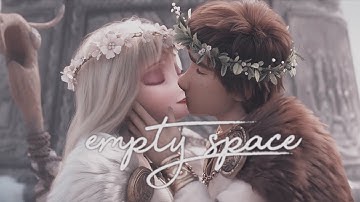 empty space » hiccup & elsa