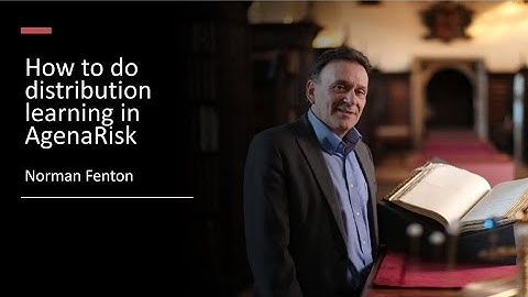 How to do distribution learning in AgenaRisk