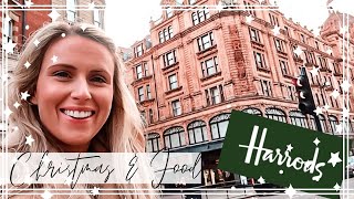 Harrods At Christmas | Food \& Decorations Tour | Vlogmas 2020