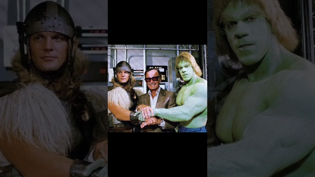 Thor, Stan Lee and Hulk, 1988 