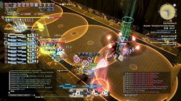 FFXIV Alexander A10S Breath of the Creator Savage AST PoV