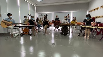 Hoà Tấu Nhạc Cụ Dân Tộc  Bèo Dạt Mây Trôi   Lý Kéo Chài   Hoa Thơm Bướm Lượn