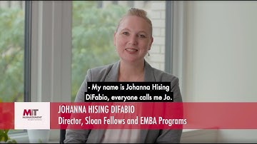 MIT Sloan: Sloan Fellows MBA Introduction