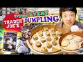 Trying EVERY DUMPLING at TRADER JOE'S | BEST Frozen SOUP DUMPLING!