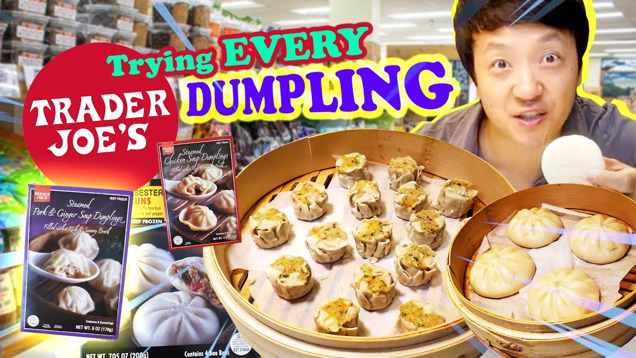 Trader Joe's Steamed Pork & Ginger Soup Dumplings
