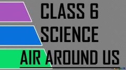 CLASS 6 | SCIENCE | CHAPTER 15 | AIR AROUND US | NCERT QUESTION ANSWER | BACK EXERCISE SOLVED |