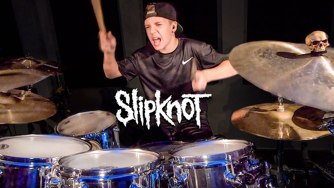 DUALITY - SLIPKNOT (Drum Cover) age 12