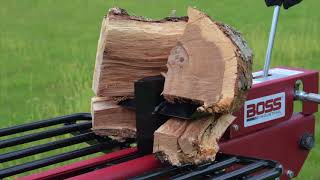 BOSS 16 Ton Tractor Mount 3 Point Hitch Dual Action Log Splitter