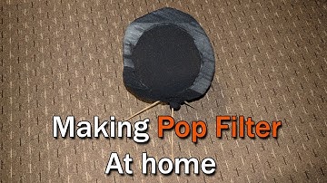 How To Make Pop Filter At Home | Best Pop Filter What You Can Make