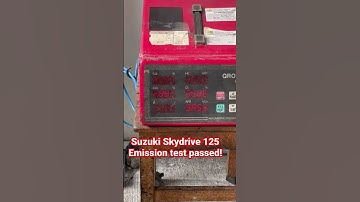 Suzuki Skydrive 125 Emission Testing #mototechvlogs #shorts #subscribe #philippines