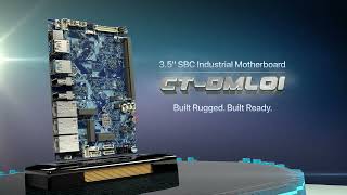 Run AI Locally with Meteor Lake 3.5" SBC CT-DML01 Series | Up to 34 TOPS AI Performance!