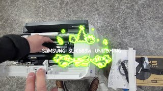 삼성전자 신형 레이져 복합기 SL-C563W 언박싱 / BRAND NEW SAMSUNG ALL-IN-ONE LASER PRINTER SL-C563W UNBOXING !! WOW