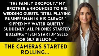 Brother Called Me 'Failed Entrepreneur' At Wedding   Until CNN Breaking News Interrupted