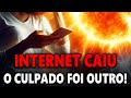 CAIU 25% DA INTERNET GLOBAL - TEMPESTADE SOLAR INESPERADA TEM LIGAÇÃO COM QUEDA DE INTERNET HOJE?