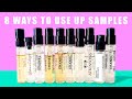 8 CLEVER WAYS TO USE UP YOUR LEFTOVER PERFUME SAMPLES